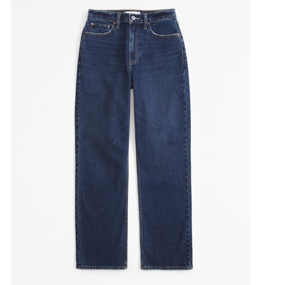 Abercrombie & Fitch High Rise Vintage Straight Jean size 24/00 short